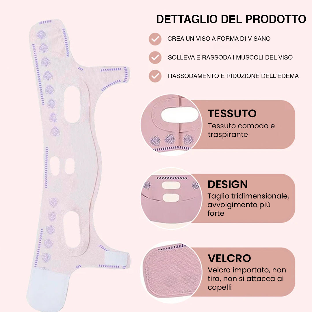 Akika V-line I Fascia per lifiting del viso